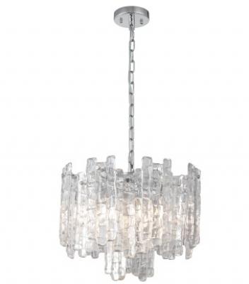 RIVIERA 5 LIGHT PENDANT CHROME